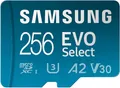 Produktbild: Samsung Evo Select 256GB MicroSDXC U3 Class 10 mit SD-Adapter 130MB/s Neu OVP