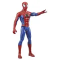 Produktbild: Marvel Titan Hero Serie Spider-Man Action-Figur, 30 cm große Superhelden, mit beweglichen Gliedmaßen, kompaktibel mit Anderen Spider-Man Spielzeugen, für Kinder ab 5 Jahren