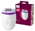 Produktbild: NEU Philips Epilierer Satinelle Essential BRE22500 Weiß Violett Trockenanwendung