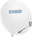 Produktbild: Schwaiger 75cm Offset Antenne Aluminium Hellgrau RAL 7035