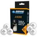 Produktbild: Donic-Schildkröt Tischtennisbälle Jade 40+, weiß, Ø 40mm, 6 Stück