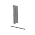 Produktbild: Apple Pencil USB-C 2023 Neigungserkennung Bluetooth Fullsize Stylus Weiß