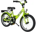 Produktbild: Bikestar Kinderfahrrad Classic, 16 Zoll, ab 116 cm, 4 - 6 Jahre, Jungen, Mädchen, 1 Gang, Handbremse, Rücktrittbremse, Kettenschutz, Höhenverstellbar