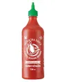 Produktbild: FLYING GOOSE Sriracha Chilisauce, das Original, scharf, grüne Kappe, scharfe Würzsauce aus Thailand, vegan, glutenfrei, 1 x 730 ml