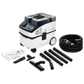 Produktbild: Festool Absaugmobil CT 15 E-Set CLEANTEC (mit Hauptfilter, Saugschlauc, SELFCLEAN Filtersack, Fugendüse, Polsterdüse, Handrohr gebogen, Verlängerungsrohre, Bodendüse)