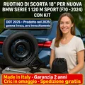 Produktbild: 💥 Set Platzsparend Notrad BMW Serie 1 F70 18 M-SPORT 5Fori Cric Schlüssel Sack