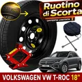 Produktbild: Ruotino di scorta 18 Zoll für VOLKSWAGEN VW T-ROC 125/70 R18 mit Wagenheber