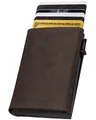 Produktbild: Gentlemen's® Cardholder - Kreditkartenetui mit Münzfach & RFID-Schutz - Geldbeutel für Herren klein - Portemonnaie - Wallet - Smart für Karten & Münzen