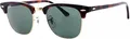 Produktbild: Ray-Ban Clubmaster Classic, Erwachsener, Clubmaster, Quadratisch, Vollrand, Schildkröte, Schwarz