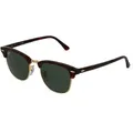 Produktbild: Ray-Ban RB 3016 CLUBMASTER Unisex-Sonnenbrille Vollrand Quadratisch Acetat-Gestell, braun