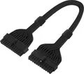 Produktbild: Silverstone 24 Pin ATX zu 24 Pin Kabel 350mm - schwarz (SST-PP06BE-MB35)