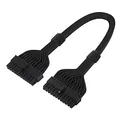 Produktbild: SilverStone 24 Pin ATX zu 24 Pin Kabel 350mm - schwarz