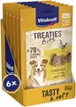 Produktbild: Treaties Bits, Hundeleckerli, weicher Hundesnack gefüllt mit Hühnchen, Hunde ...