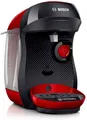 Produktbild: Bosch TAS1003 Tassimo Happy Kapselmaschine vollautomatisch 1400 W anthrazit rot