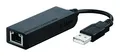 Produktbild: D-Link DUB-E100 USB 2.0 Ethernet Adapter RJ45 LAN 100 Mbit/s schwarz