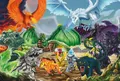 Produktbild: Schmidt Spiele 56565 Eldrador, Kampf um den Superkristall, 100 Teile Kinderpuzzle, mit Einer Orginal Schleich Figur