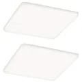 Produktbild: Paulmann Einbauleuchte Panel Veluna Leuchte Panel 4000K 17,5W 185x185mm (2 ER)