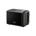 Produktbild: Bosch TAT3P423DE Kompakt Toaster Design Line, 820-970 W, Brötchen-Aufsatz, Aufta