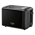 Produktbild: Bosch TAT3P423DE Toaster Kompakt 2-Schlitz-Toaster Brötchenaufsatz 970 W