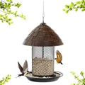 Produktbild: Vogelhaus aus Metall Vogelfutterhaus zum Aufhängen Vogelfutterstation