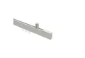 Produktbild: INTERDECO Gardinenstange Sonius Lox, 1-läufig, 14x35 mm, eckig, Deckenmontage, Weiß