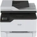 Produktbild: Ricoh M C240FW - Multifunktionsdrucker - Farbe - Laser - A4 (Medien) - bis zu 24 Seiten/Min. (Kopieren) - bis zu 24 Seiten/Min. (Drucken) - 250 Blatt - 33.6 Kbps - USB 2.0, Gigabit LAN, Wi-Fi(n), USB 2.0-Host (408430)