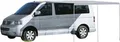 Produktbild: Berger Sonnenvordach für Bus & Wohnwagen - Regenschutz und Sonnenschutz Strand Garten - Ideal für Campingbus, Markise, Keder oder Saugnapf-Montage