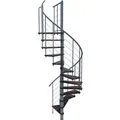 Produktbild: Minka Spindeltreppe  Venezia Smart Grau Geschosshöhe bis 305 cm