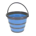 Produktbild: Faltbarer Wasser Eimer 10 L Falteimer Campingeimer Silikon Putzeimer Wassereimer