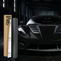 Produktbild: 3M 2080 Car Wrapping Folie 30x152cm Selbstklebende Autofolie für Auto Motorrad Boot 3D Lackschutzfolie mit Luftkanälen zum Folieren (M22 Matte Deep Black)