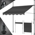 Produktbild: KESSER® Klemmmarkise mit Handkurbel Balkon, Balkonmarkise ohne Bohren, UV-beständig höhenverstellbar wasserabweisend , Sonnenschutz, Terrassenüberdachung , einfache Montage