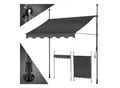 Produktbild: KESSER® Klemmmarkise mit Handkurbel Balkon, Balkonmarkise ohne Bohren, UV-beständig höhenverstellbar wasserabweisend , Sonnenschutz, Terrassenüberdachung , einfache Montage