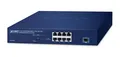 Produktbild: PLANET Planet MGS-910X 8-Port 10/100/1000/2500T + 1-Port 10G SFP+ Multigigabit Ethernet Switch (Fanless design, Standard/VLAN mode, desktop size with rackmount kit) (MGS-910X)