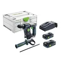 Produktbild: Festool Akku-Bohrhammer BHC 18 HPC 4,0 I-Plus (mit Akkupacks, Schnellladegerät, Zusatzhandgriff, Tiefenanschlag), im Systainer