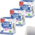 Produktbild: Gut&Günstig Haltbare Schlagsahne 30% Fett 3er Pack (3x200g Packung) + usy Block