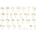 Produktbild: Partydeco Buchstaben Aufkleber (143 Sticker) (NP5-019)