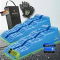 Produktbild: Sanders Auffahrkeile Wohnmobil - 2er Set Robuste Stufenkeile - Wohnwagen - blau