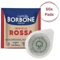 Produktbild: Caffè Borbone Kaffee Caffè Borbone Miscela Rossa 50x Kaffeepads kompostierbar 44mm ESE, (Kompatibel mit ESE System Papier Pads 44 mm, Rote Mischung)