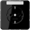 Produktbild: Jung SCHUKO-Steckdose 16A 250V CD 1520 NA SW CD1520NASW