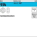Produktbild: 100er PACK(Stk) 000934940009050000 Sechskantmutter DIN 934 M 5 A 4 (- 70)