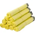 Produktbild: BigDean 10 Rollen Gelber Sack, Gelbe Säcke 90 Liter HDPE Gelb 13 Stück pro Rolle, insgesamt 130 Stück - ca. 60x87 cm plus 5 cm Umschlag 15my