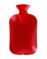 Produktbild: Wärmflasche Kunststoff Rot Doppellamelle 2 gleiche Seiten 2L Fashy 6460-42