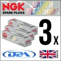 Produktbild: 3x NGK PLKR7A (4288) Laser Platinum Zuendkerze