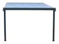 Produktbild: Floraworld Terrassendach, Terrassenüberdachung I m. 2 Standfuße 312 x 303 x 206/258 cm anthrazit