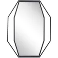 Produktbild: Beliani Wandspiegel, Grau, Metall, Achteckig, 60x80x3 cm, Spiegel, Wandspiegel