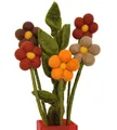 Produktbild: your castle Dekokranz Bunter Blumenstrauss aus handgearbeiteten Filzblumen Fair-Trade
