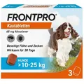 Produktbild: FRONTPRO Kautabletten für Hunde 10-25kg