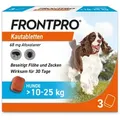 Produktbild: FRONTPRO 68 mg Kautabletten f.Hunde >10-25 kg 3 St