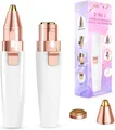 Produktbild: Augenbrauen Trimmer 2 in 1 USB Augenbrauenrasierer und Gesichtshaarentferner