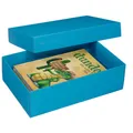 Produktbild: 2 BUNTBOX L Geschenkboxen 3,6 l blau 26,6 x 17,2 x 7,8 cm